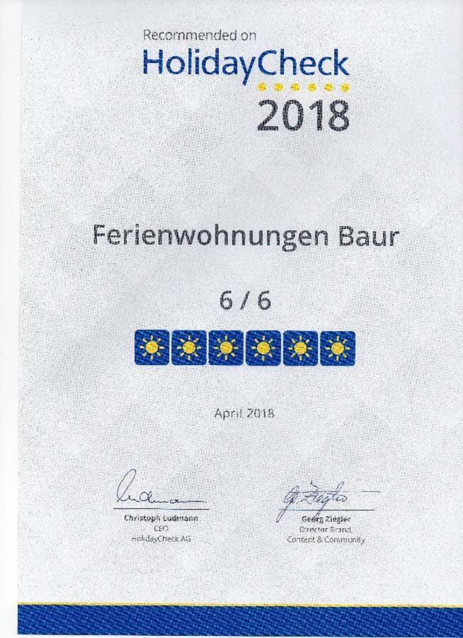 Ferienwohnungen Baur 아른브루크 외부 사진